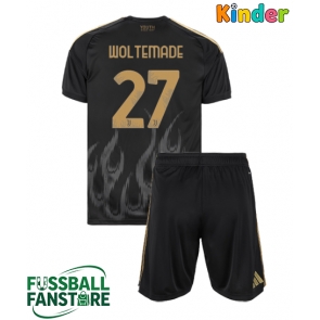 Juventus Nick Woltemade #27 Replik 3rd trikot Kinder 2026-27 Kurzarm (+ Kurze Hosen)